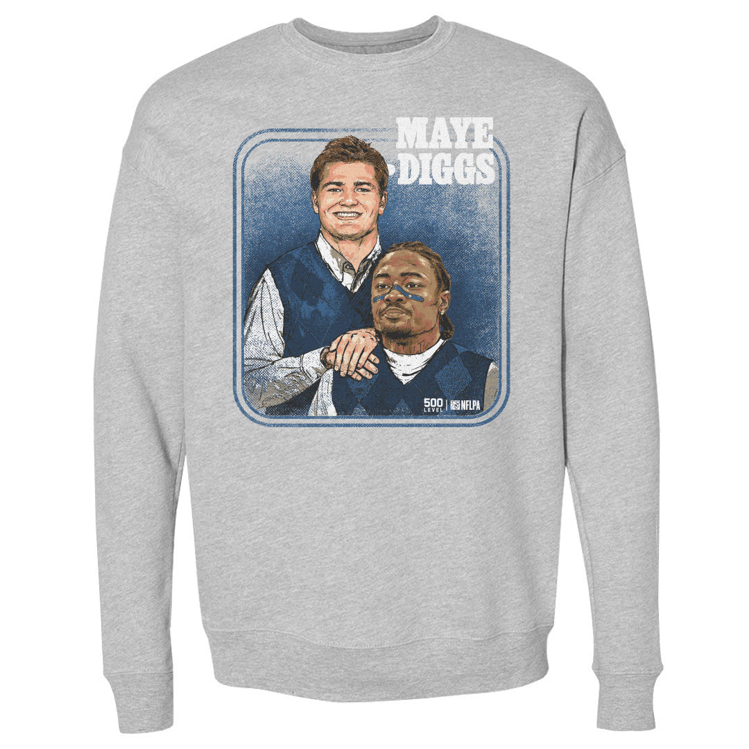 Drake Maye & Stefon Diggs New England Step Brothers WHT
