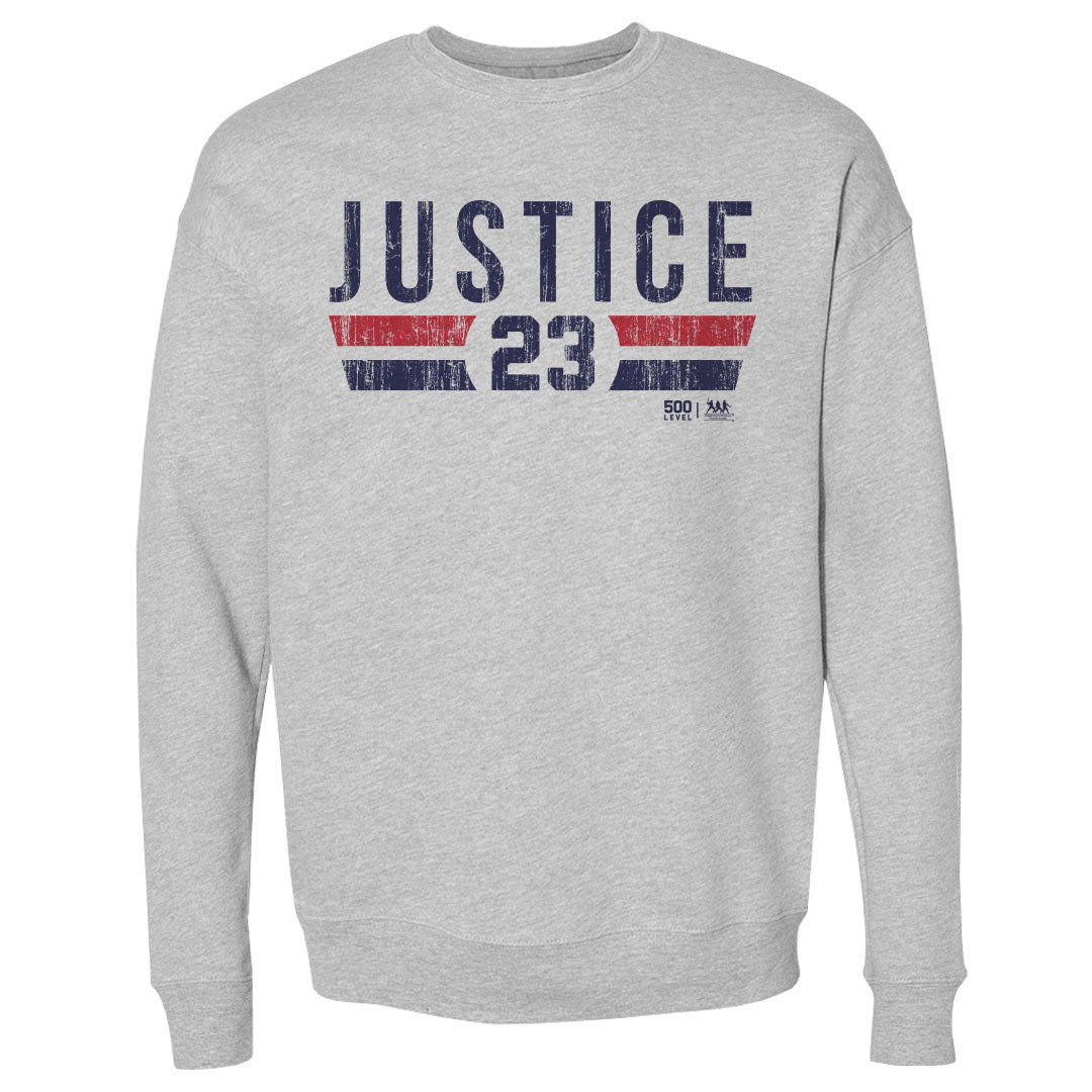 David Justice Atlanta Font
