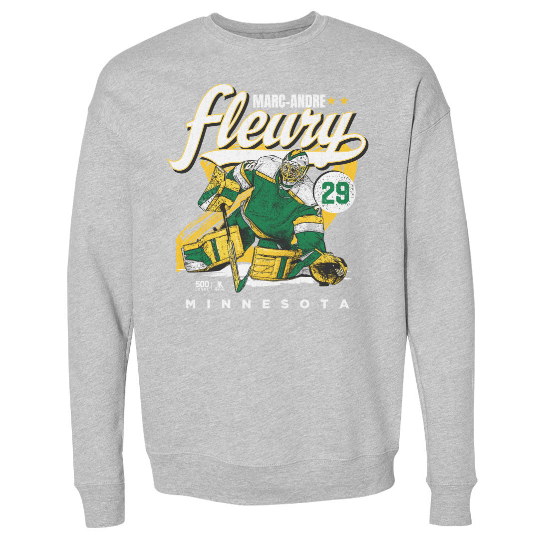 Marc-Andre Fleury Minnesota Retro WHT
