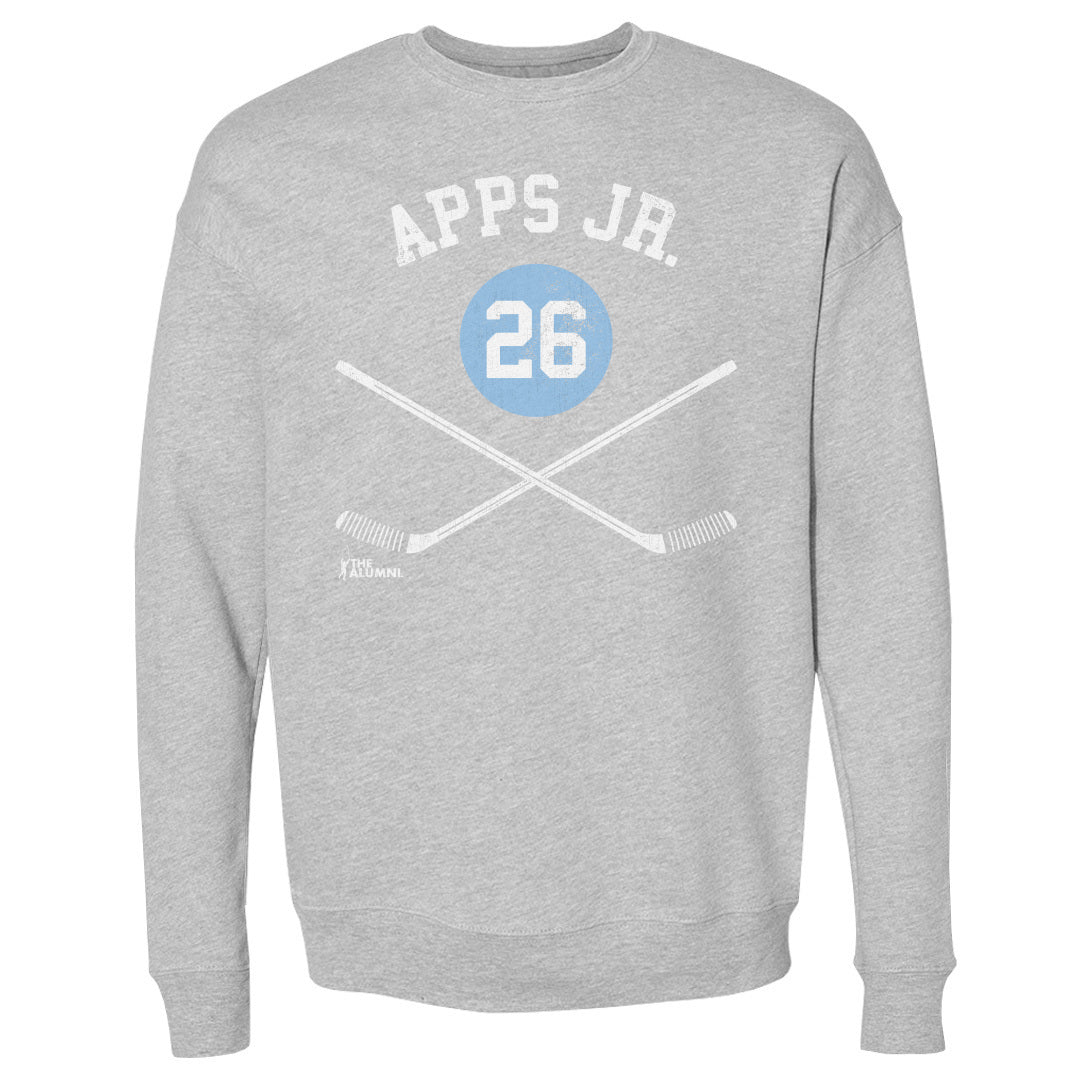 Syl Apps Jr. Pittsburgh 26 Sticks WHT