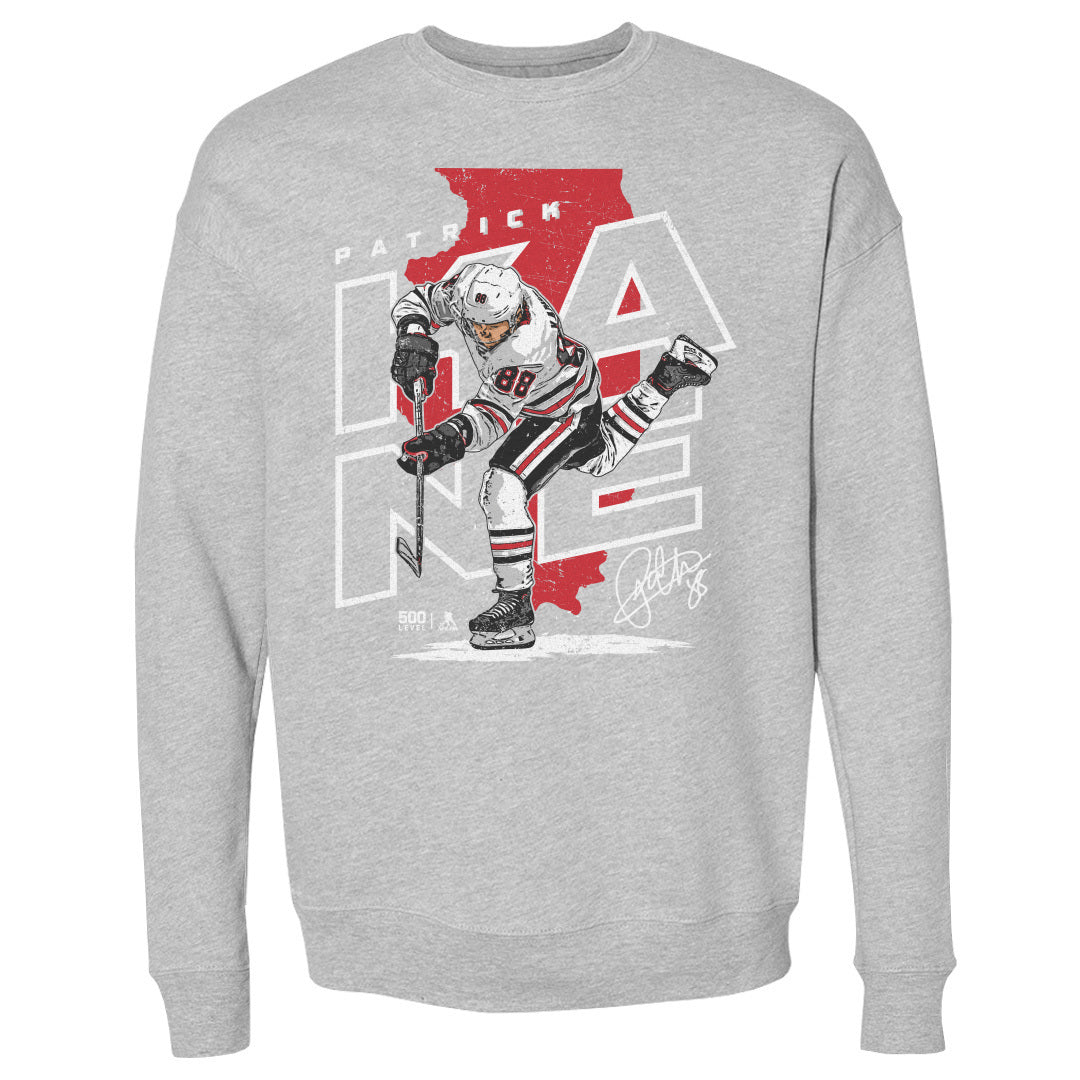 Patrick Kane Chicago Player Map WHT