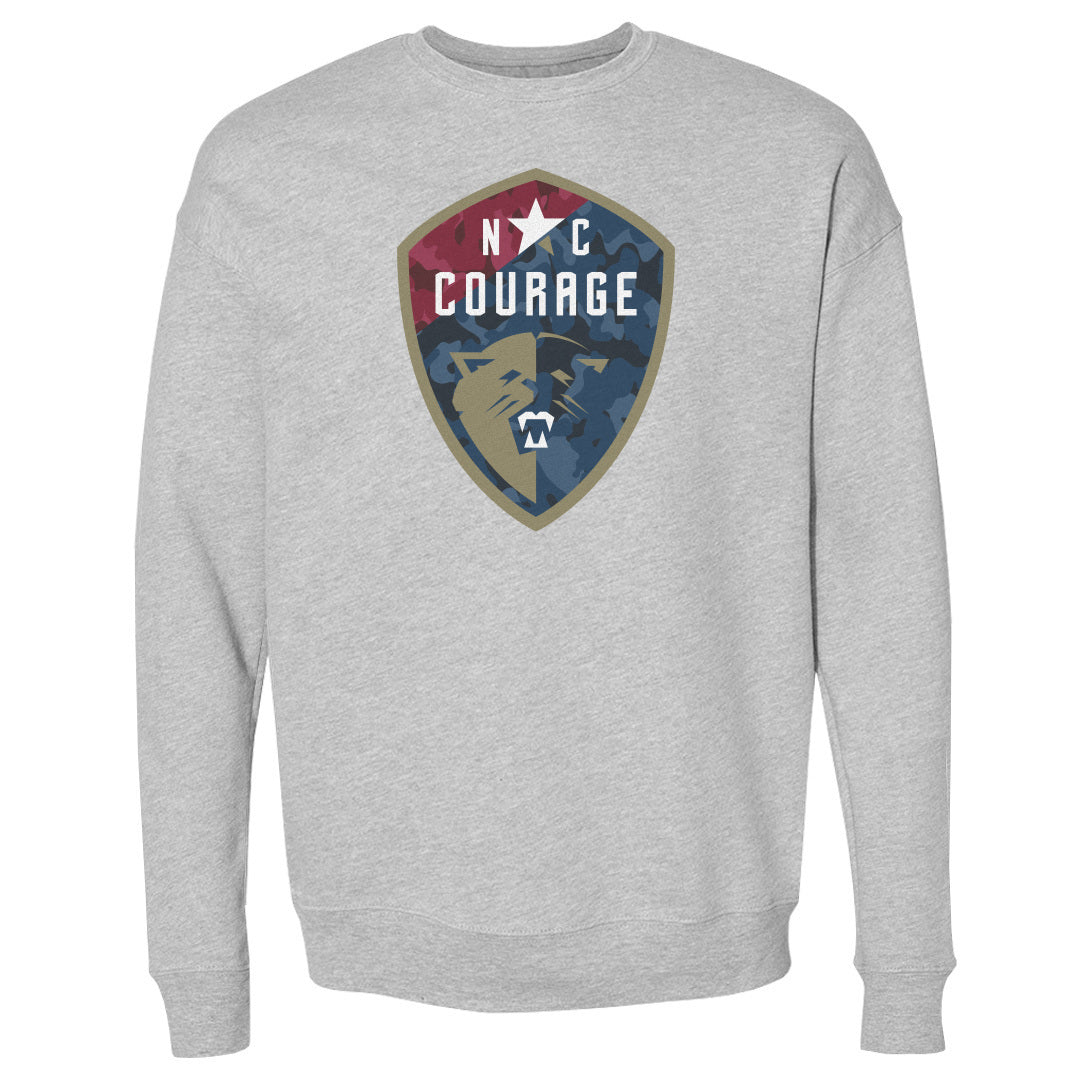 North Carolina Courage Camo Logo WHT