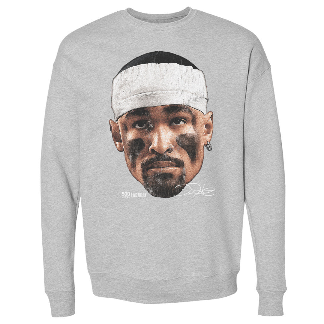 Jalen Hurts Philadelphia Vintage Head WHT