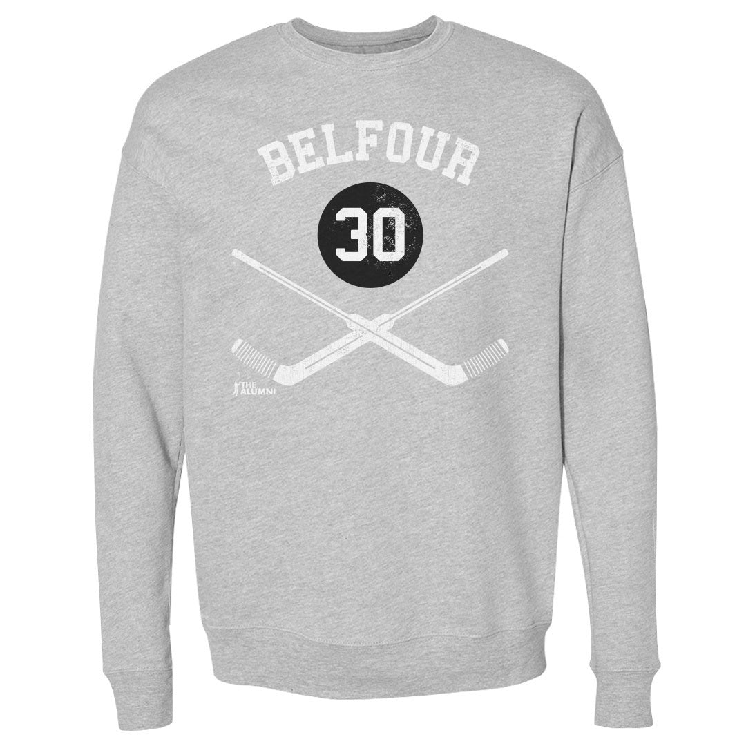 Ed Belfour Chicago 30 Goalie Sticks WHT