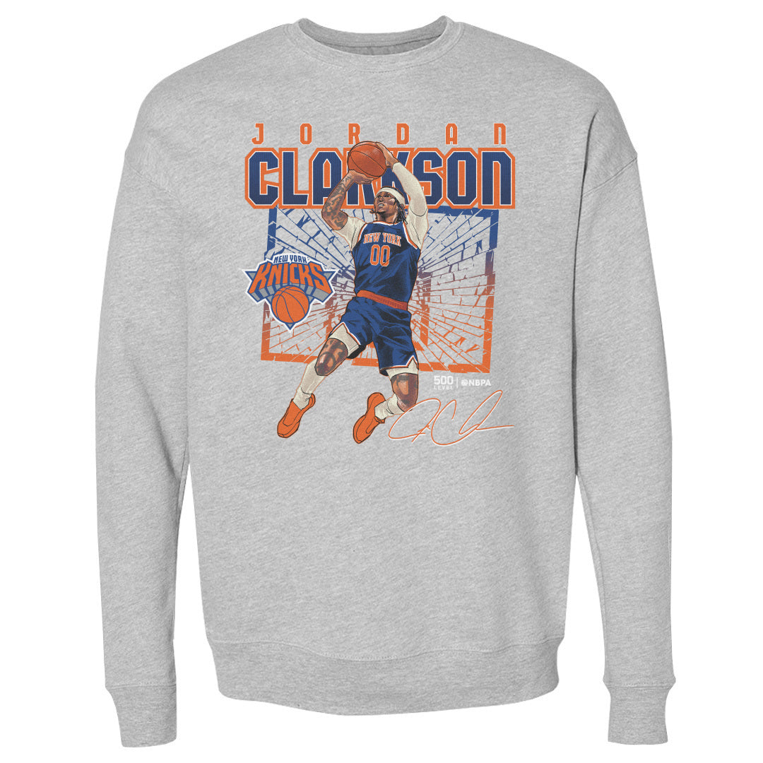 Jordan Clarkson New York Knicks Shattered WHT