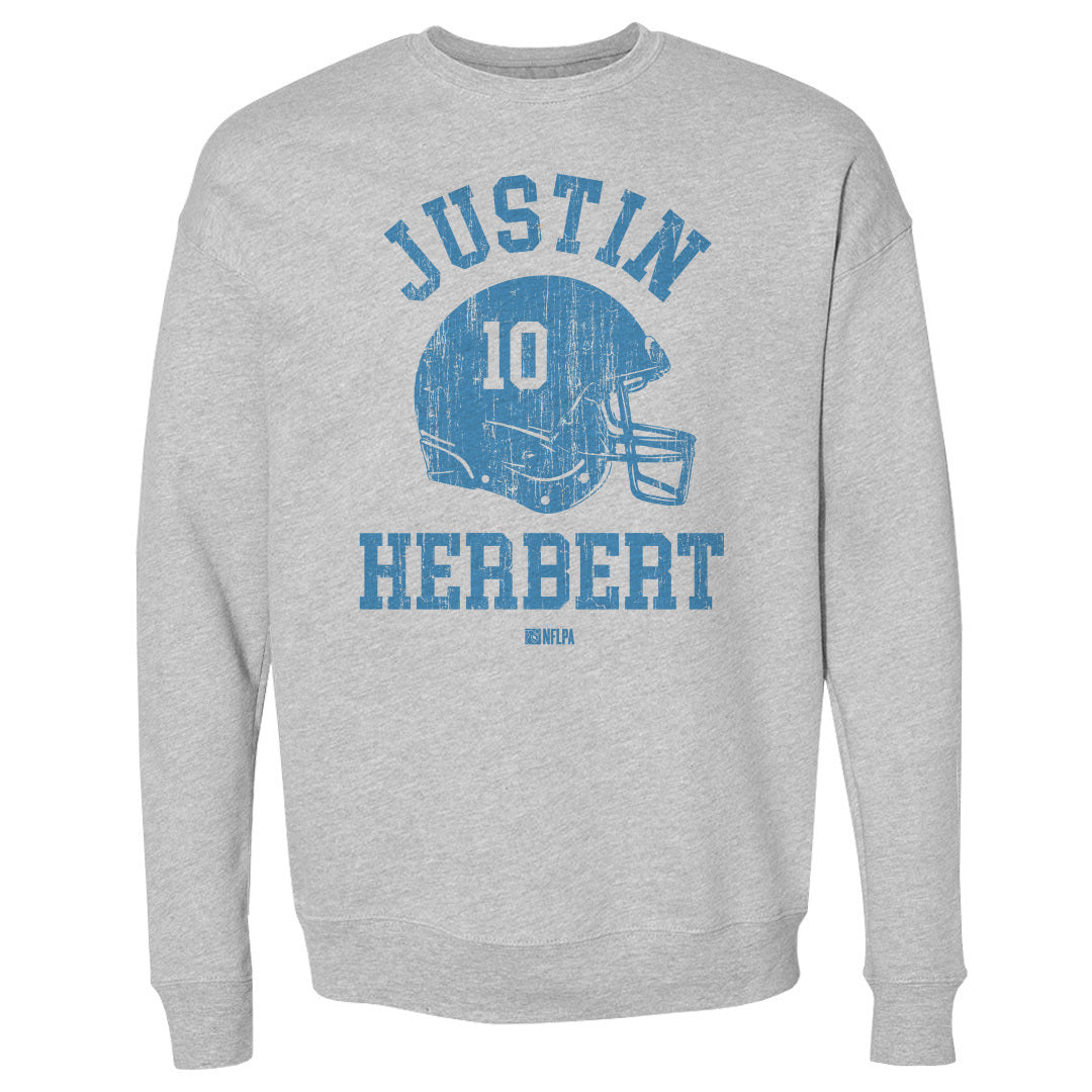 Justin Herbert Los Angeles C Helmet Font