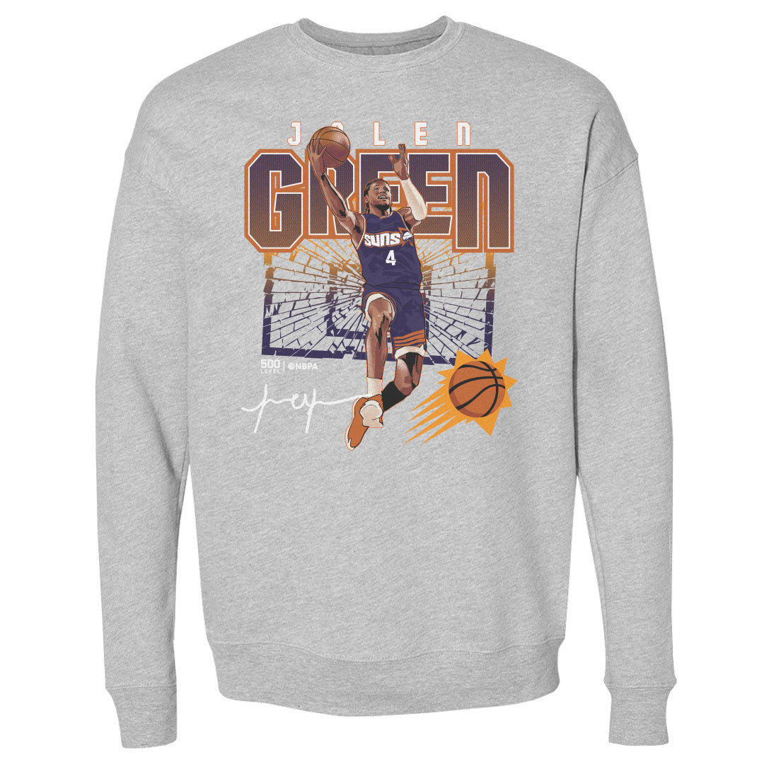 Jalen Green Phoenix Suns Shattered WHT