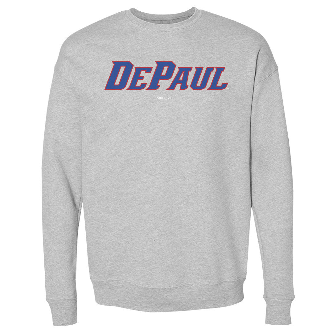 DePaul Blue Demons Wordmark WHT