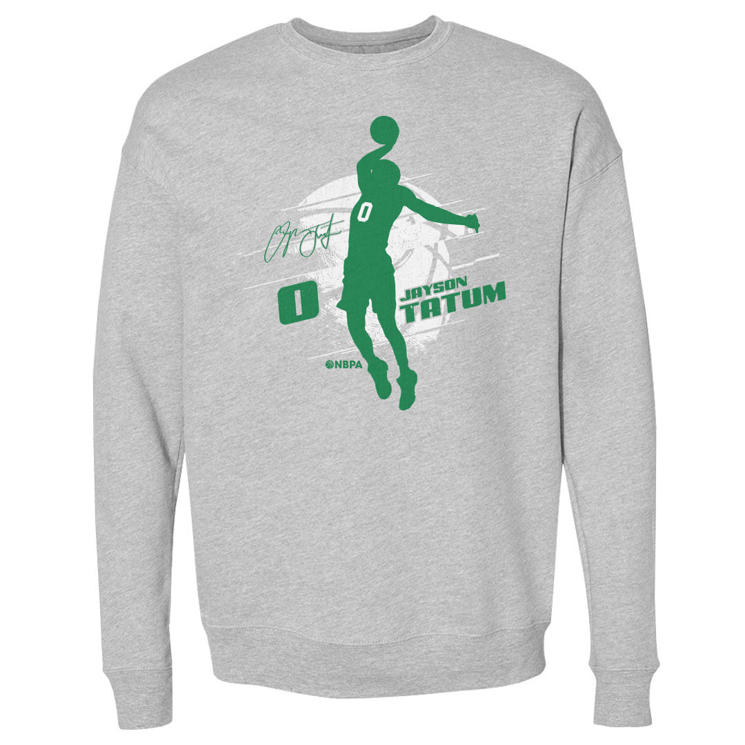 Jayson Tatum Boston Silhouette WHT