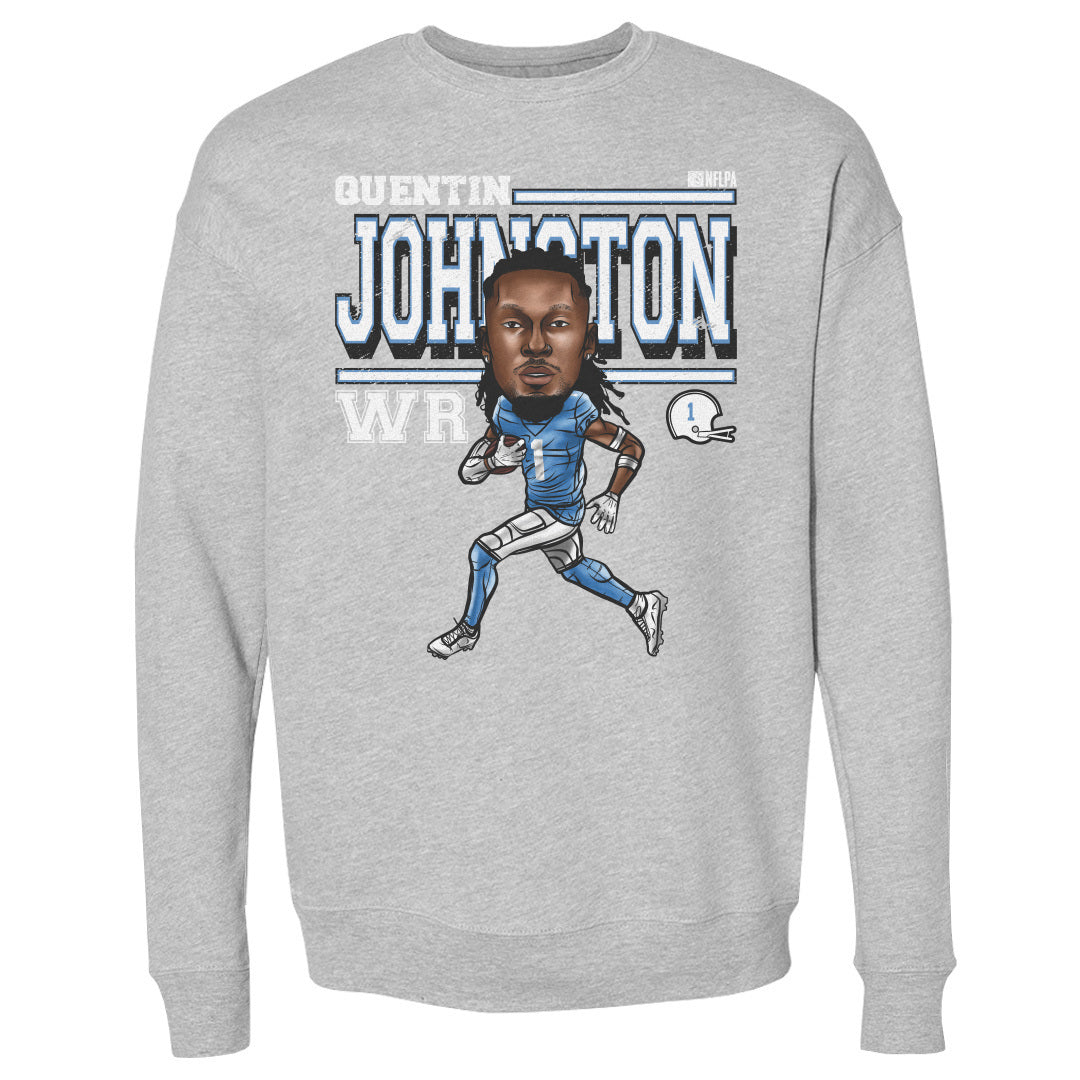 Quentin Johnston Los Angeles C Cartoon WHT