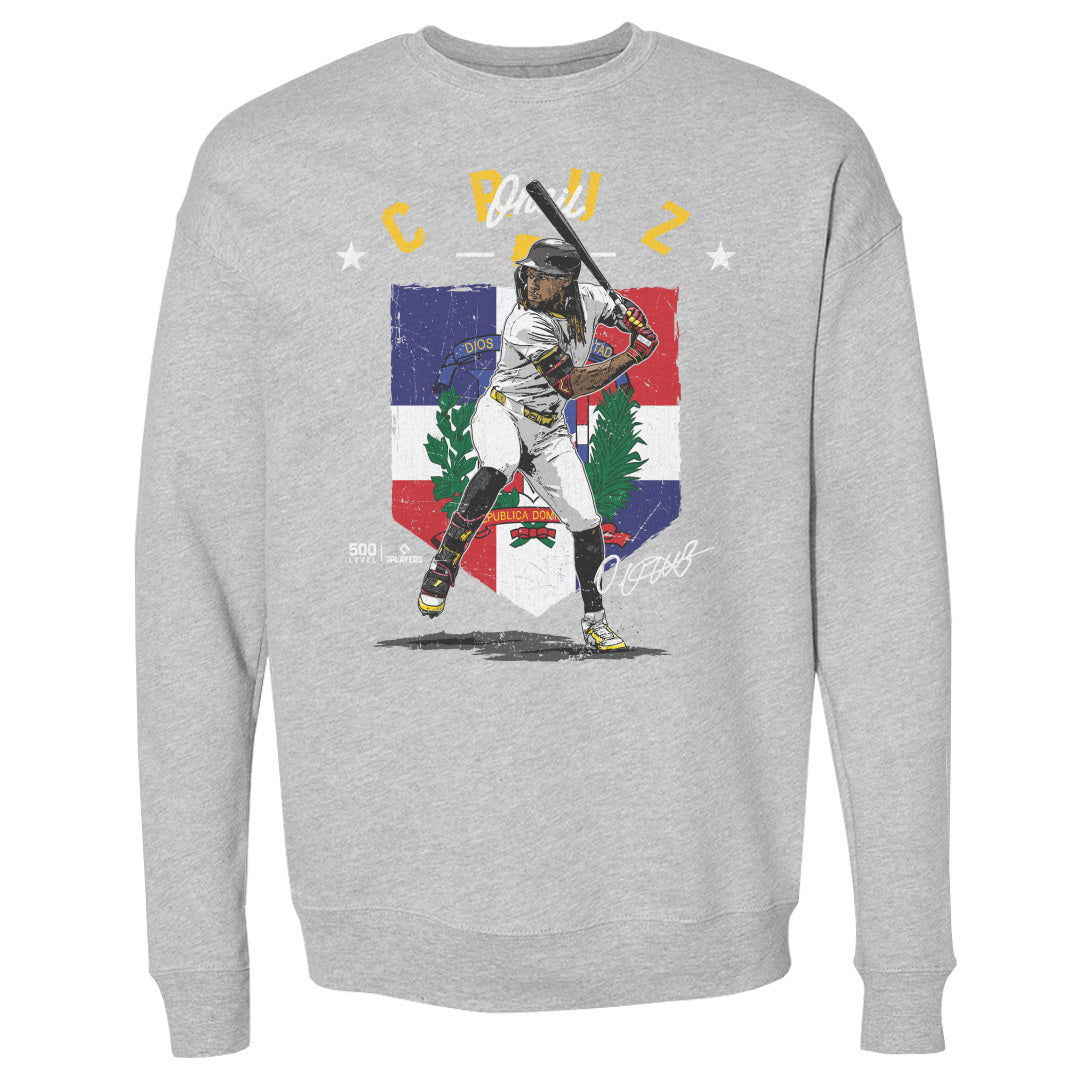 Oneil Cruz Pittsburgh Country Flag WHT