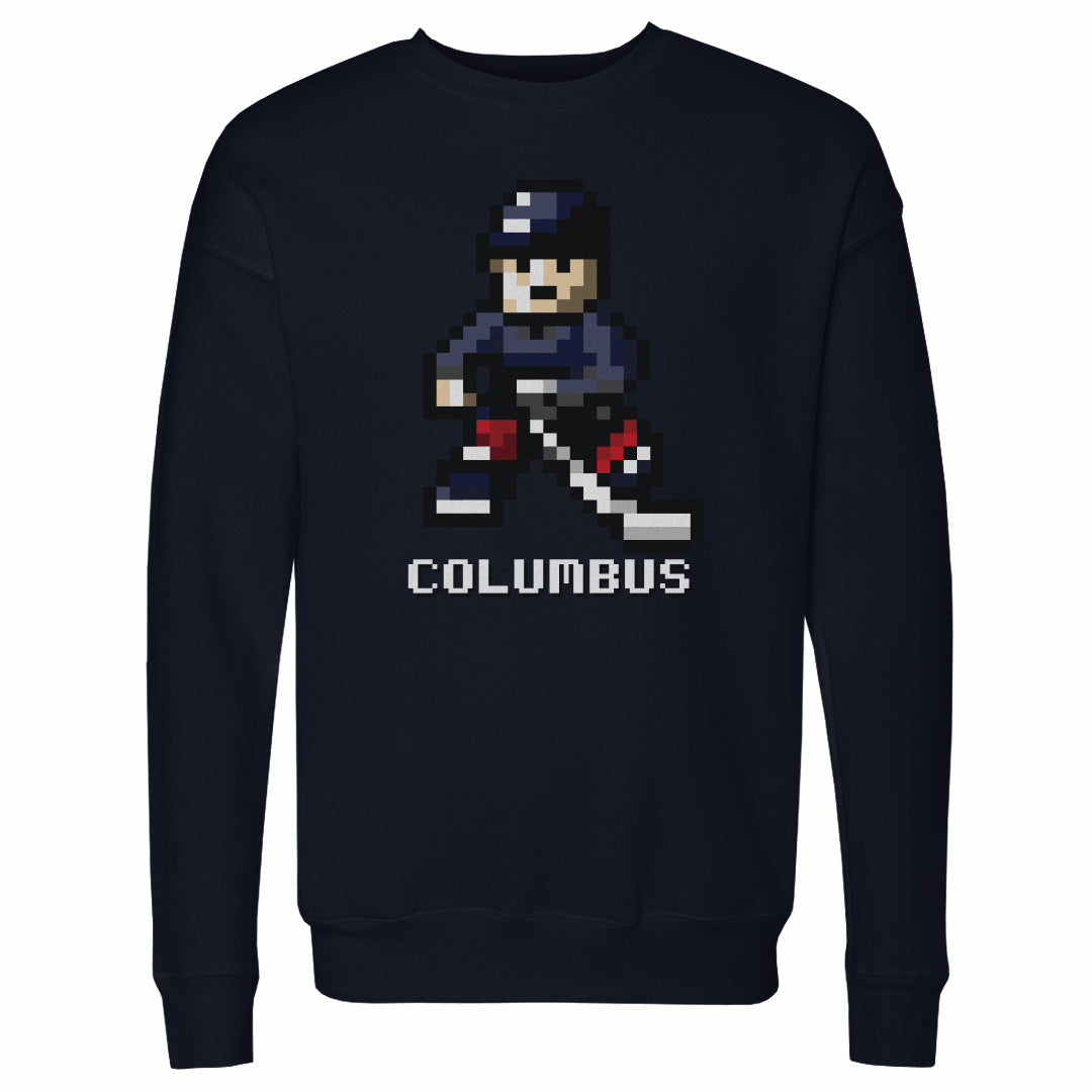 Columbus Hockey 8-bit WHT