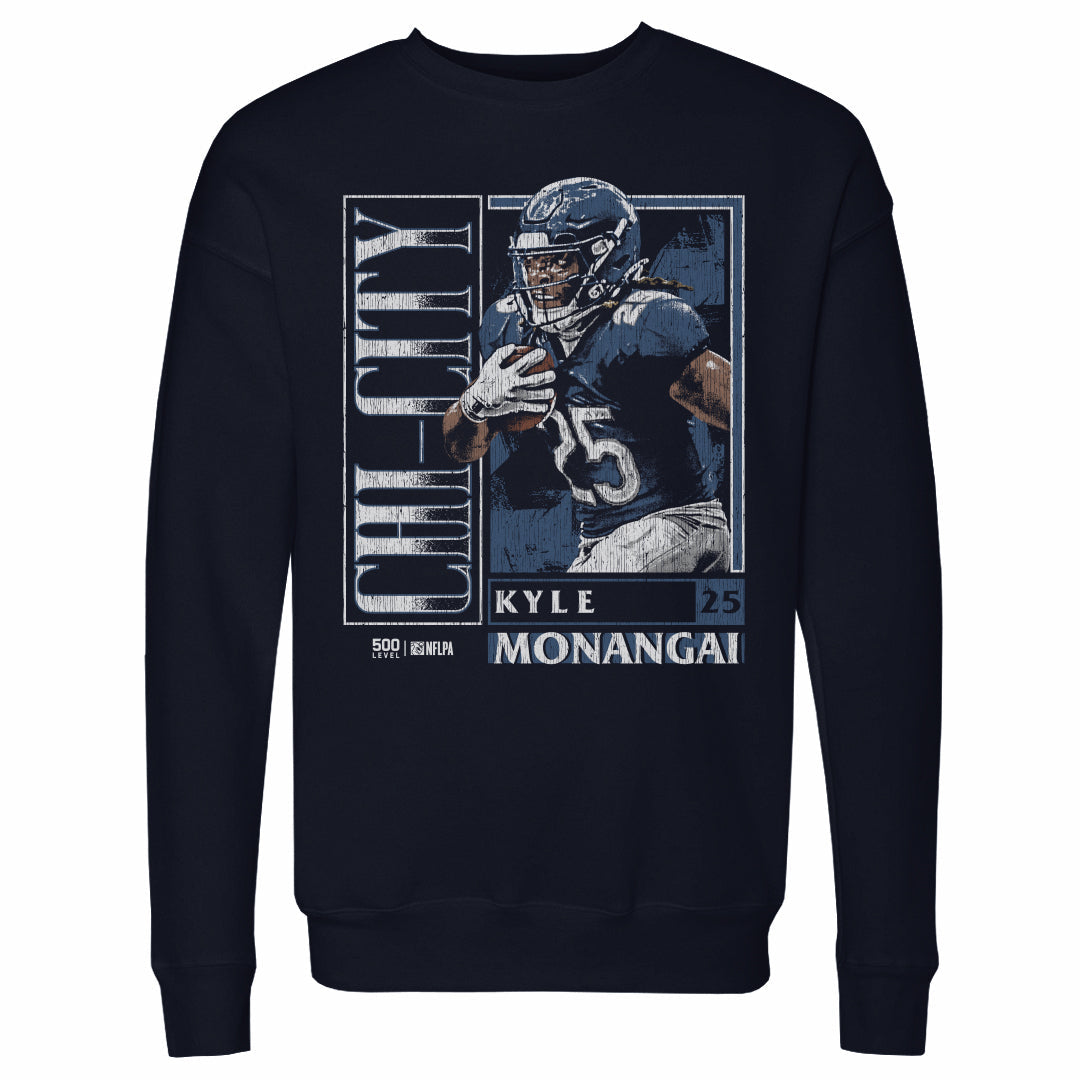 Kyle Monangai Chicago Card Style WHT