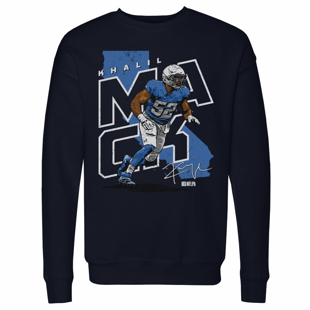 Khalil Mack Los Angeles C Player Map WHT