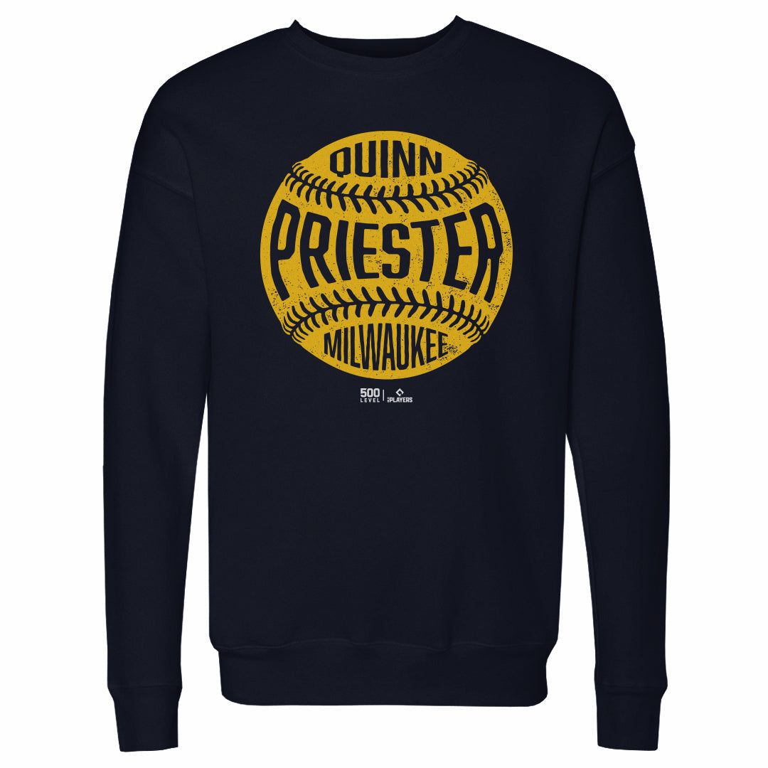 Quinn Priester Milwaukee Vintage Baseball WHT