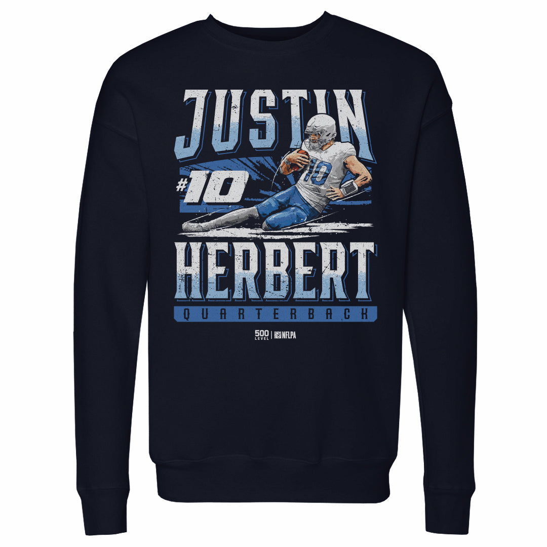 Justin Herbert Los Angeles C Slide WHT