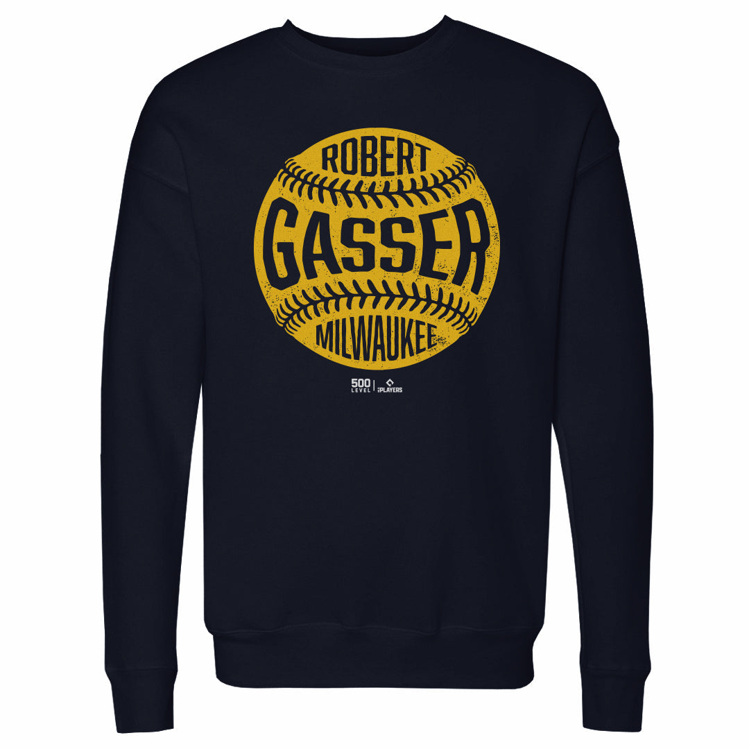 Robert Gasser Milwaukee Vintage Baseball WHT