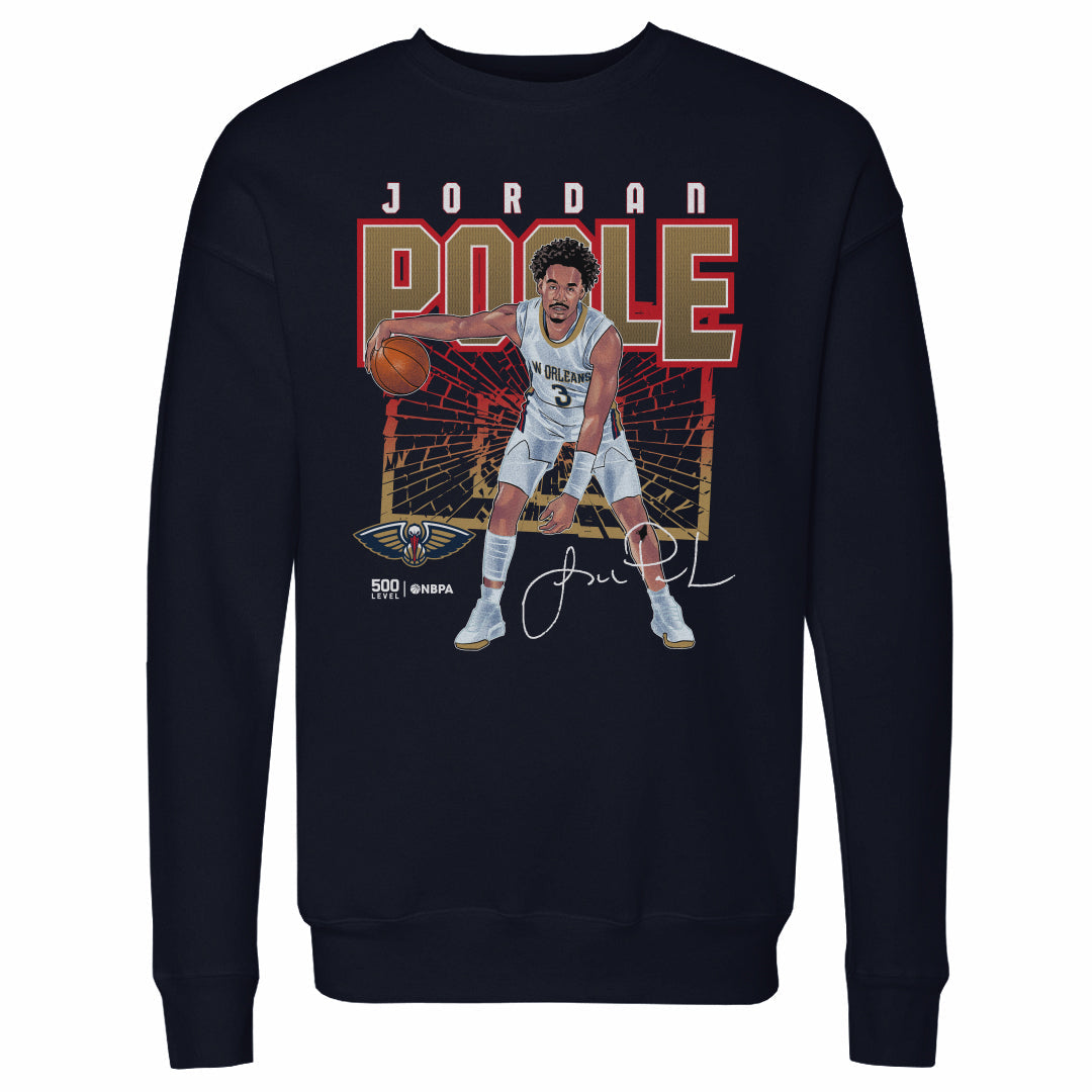 Jordan Poole New Orleans Pelicans Shattered WHT