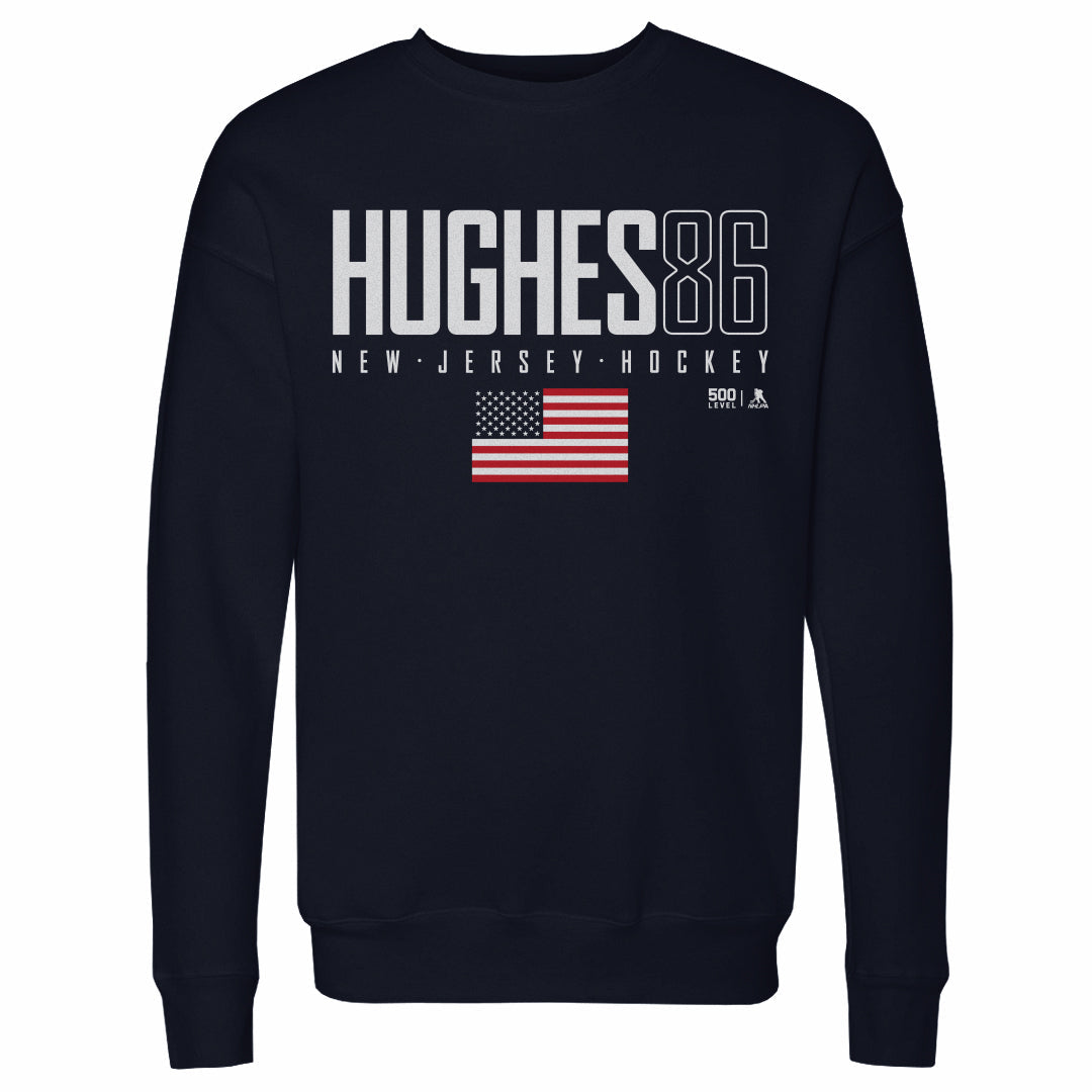 Jack Hughes New Jersey USA Elite WHT