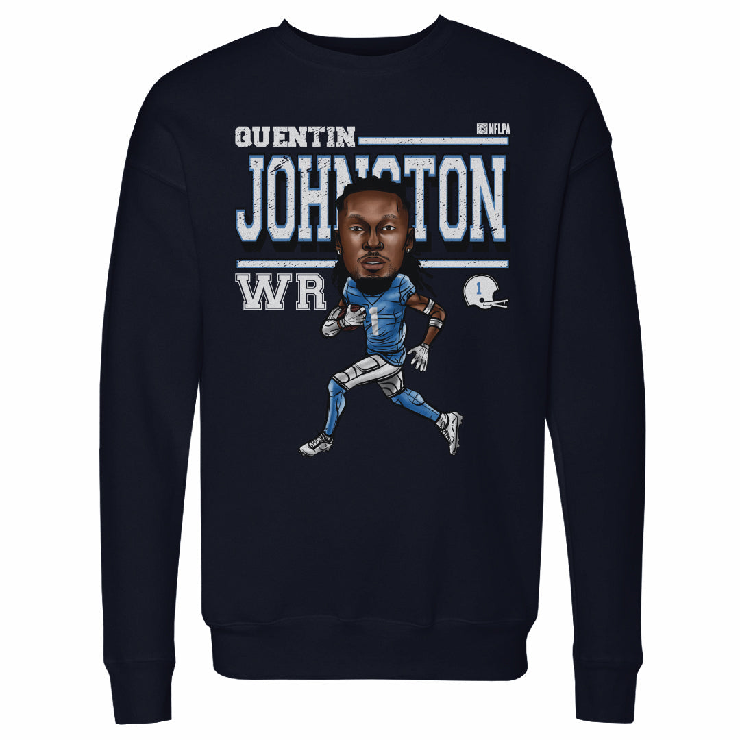 Quentin Johnston Los Angeles C Cartoon WHT