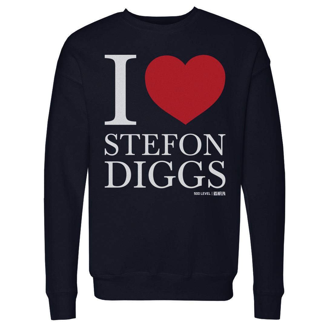 Stefon Diggs New England I Love WHT