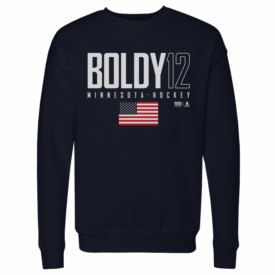 Matt Boldy Minnesota USA Elite WHT