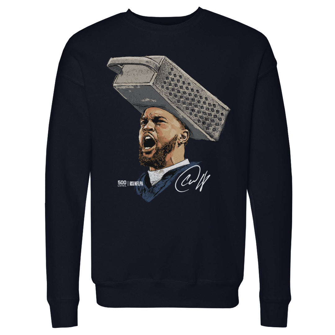 Caleb Williams Chicago Cheese Grater Portrait WHT