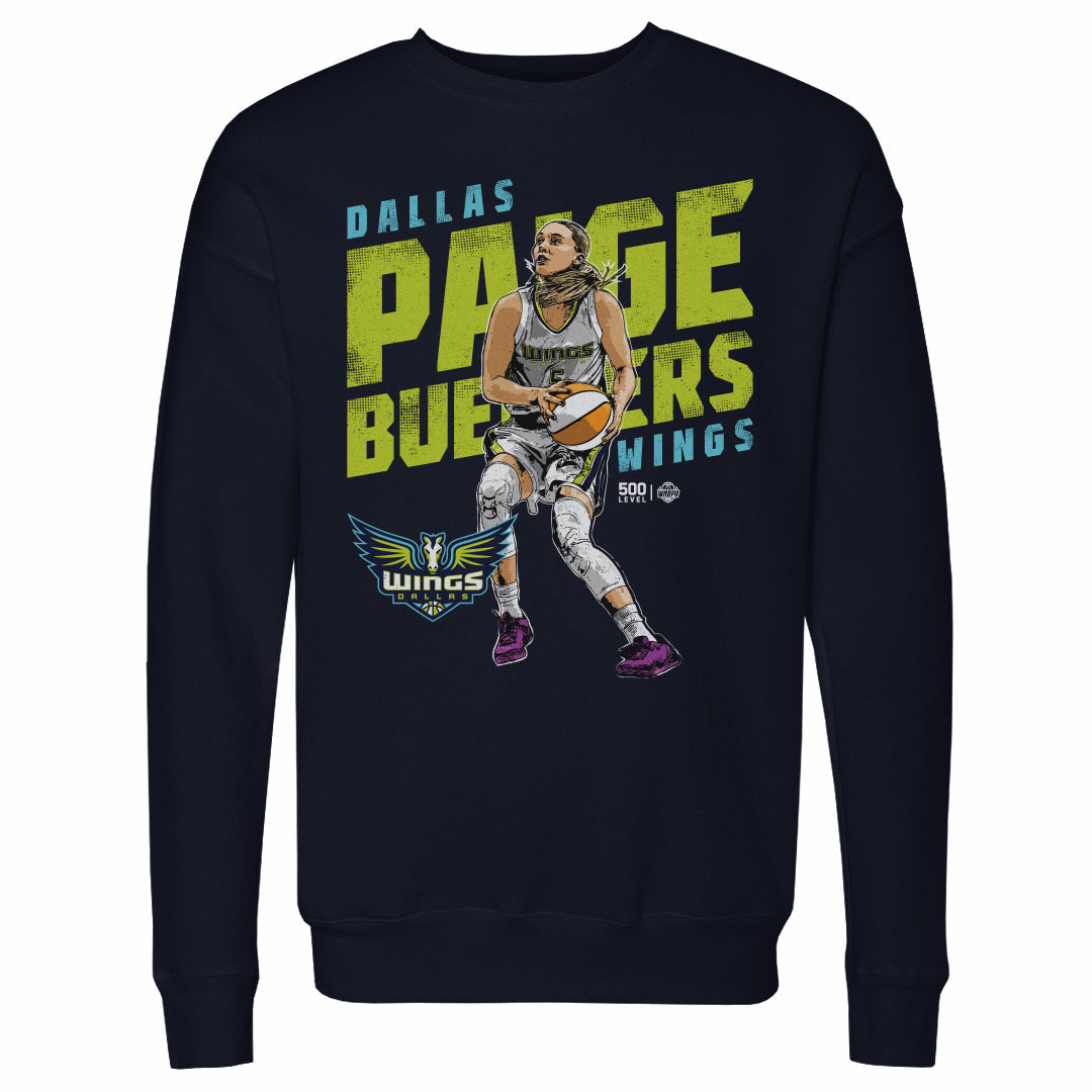 Paige Bueckers Dallas Wings Slant WHT
