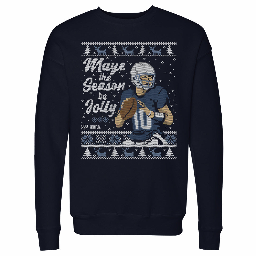 Drake Maye New England Ugly Sweater WHT