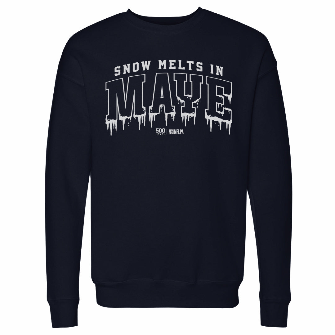 Drake Maye New England Snow Melts In Maye WHT