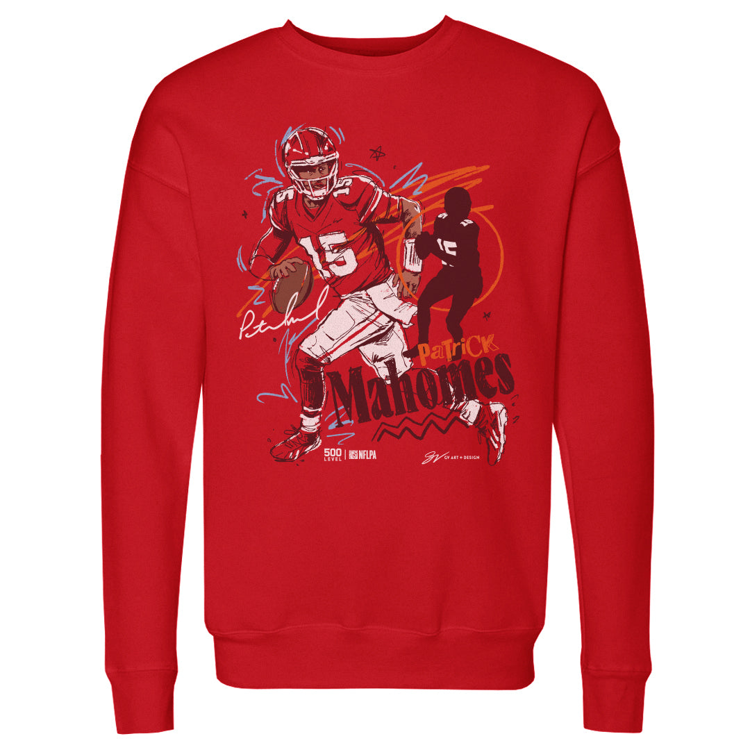 Patrick Mahomes Kansas City Scribble WHT