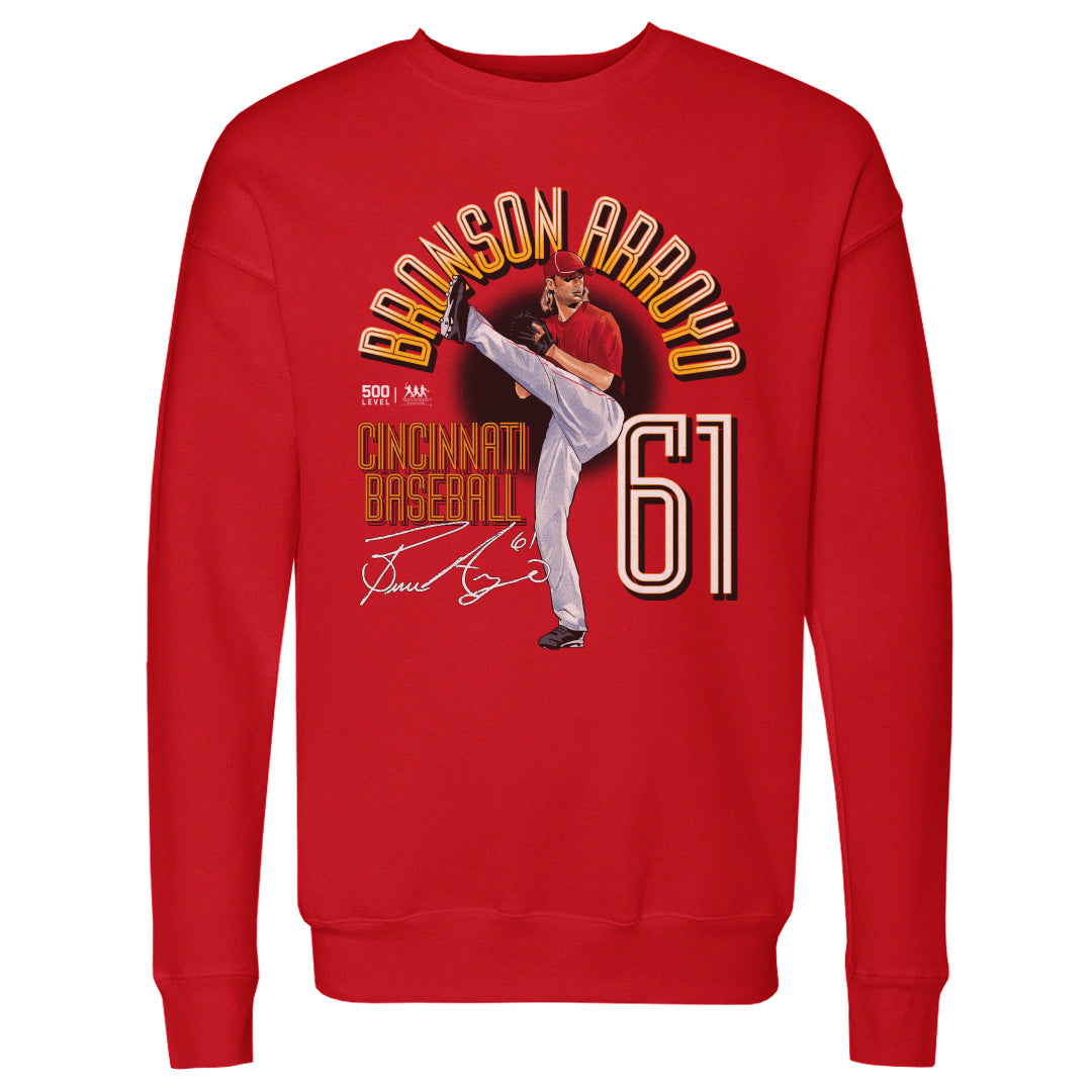 Bronson Arroyo Cincinnati Name Arc WHT