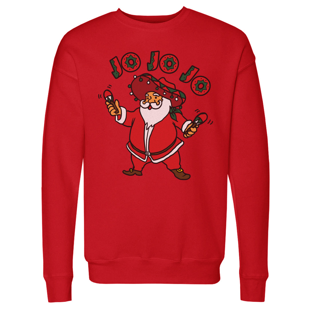 Christmas Mexican Santa WHT