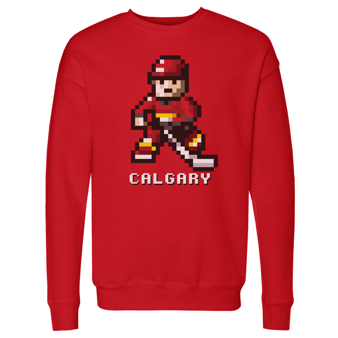 Calgary Hockey 8-bit WHT