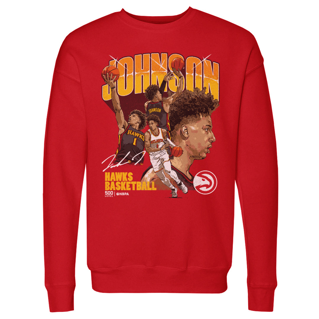Jalen Johnson Atlanta Hawks Collage WHT
