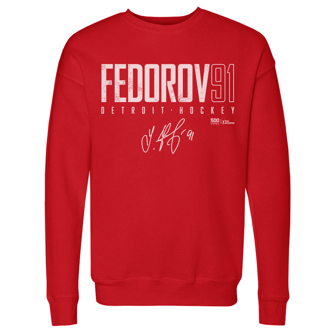 Sergei Fedorov Detroit Elite WHT