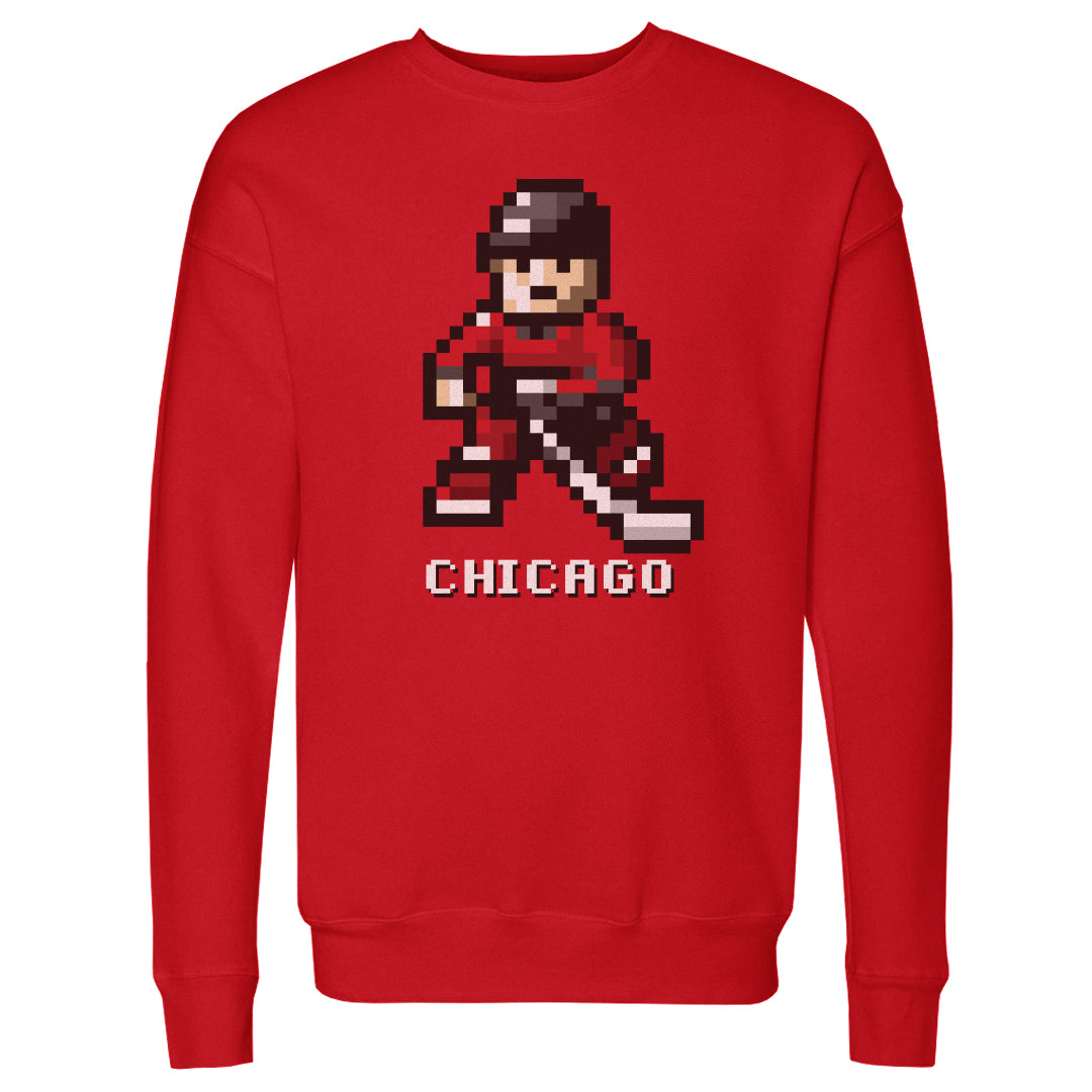 Chicago Hockey 8-bit WHT