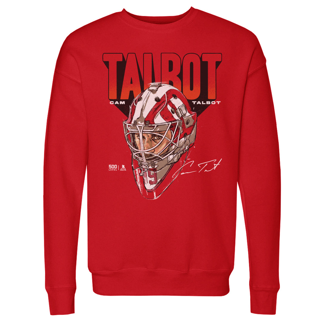 Cam Talbot Detroit Goalie Mask WHT