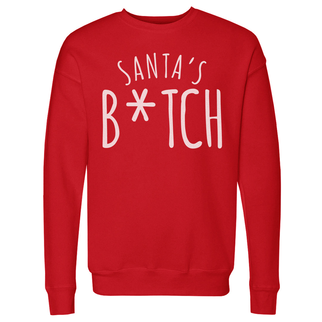 Christmas Santa's B-tch WHT