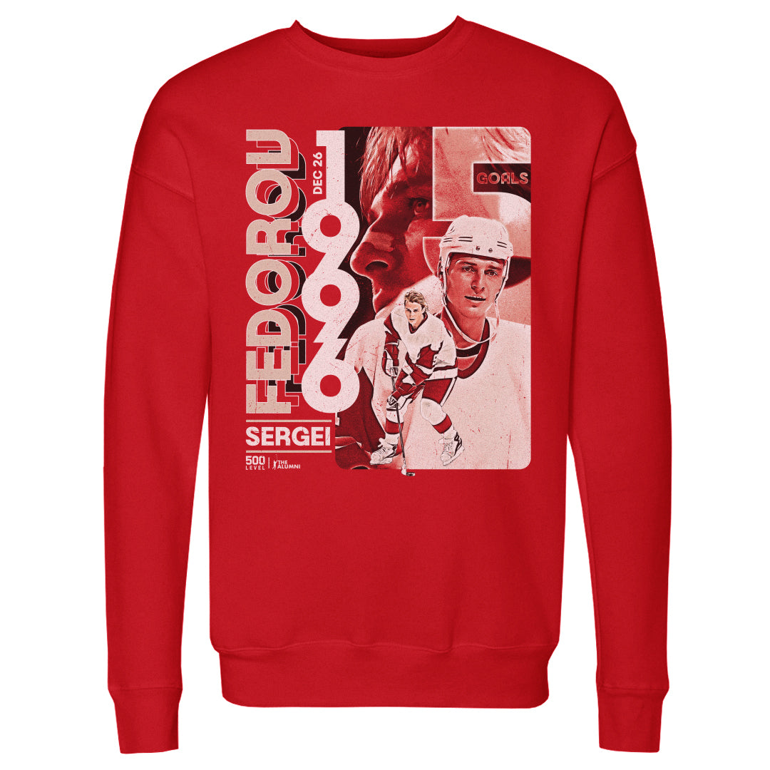 Sergei Fedorov Detroit 5 Goal Game 1996 WHT