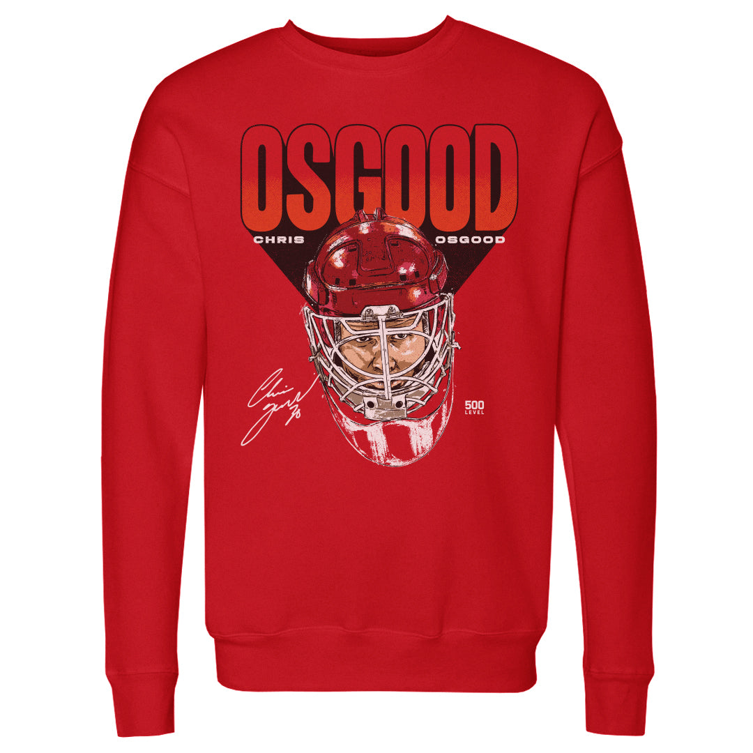 Chris Osgood Detroit Hockey Mask WHT