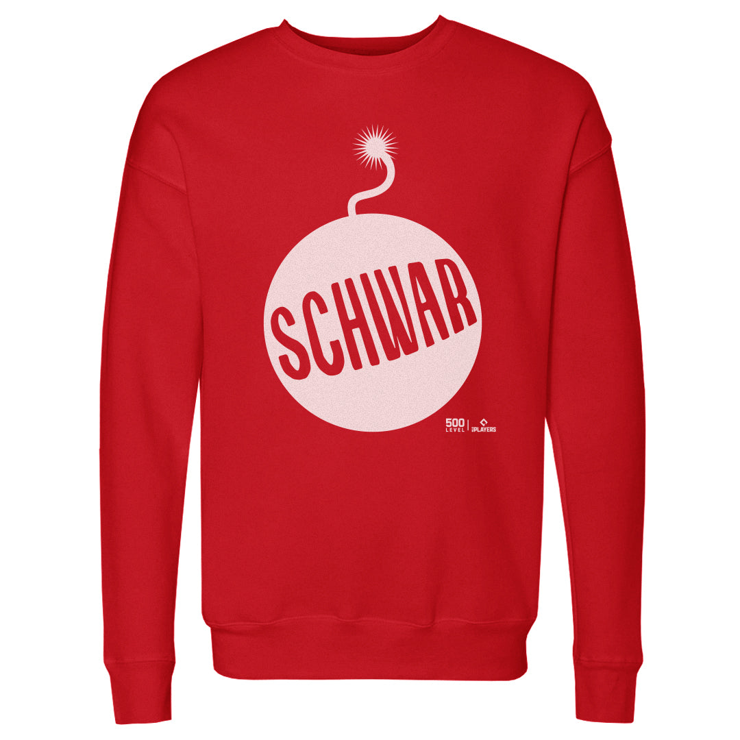 Kyle Schwarber Philadelphia Schwarbomb Vector WHT