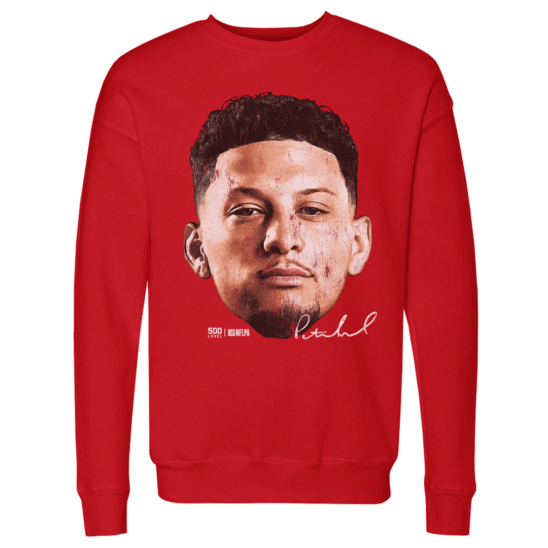 Patrick Mahomes Kansas City Vintage Head WHT