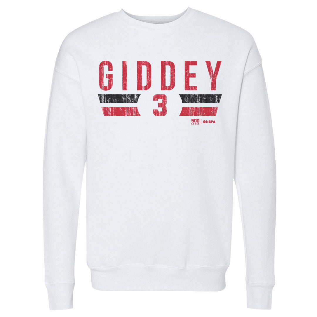 Josh Giddey Chicago Bulls Font