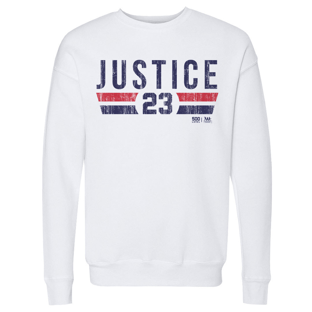 David Justice Atlanta Font