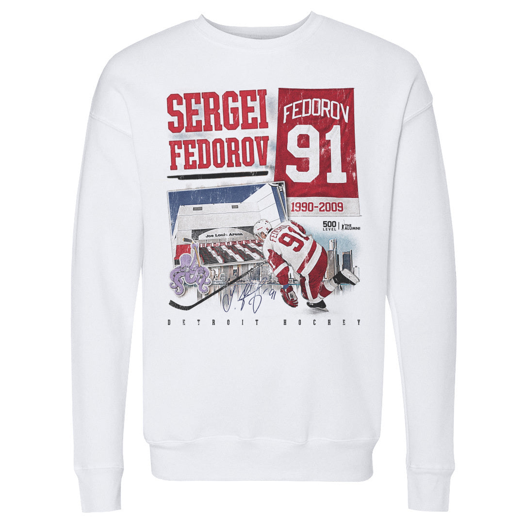 Sergei Fedorov Detroit Retirement