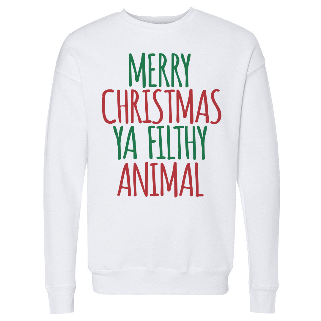 Christmas Merry Christmas Ya Filthy Animal