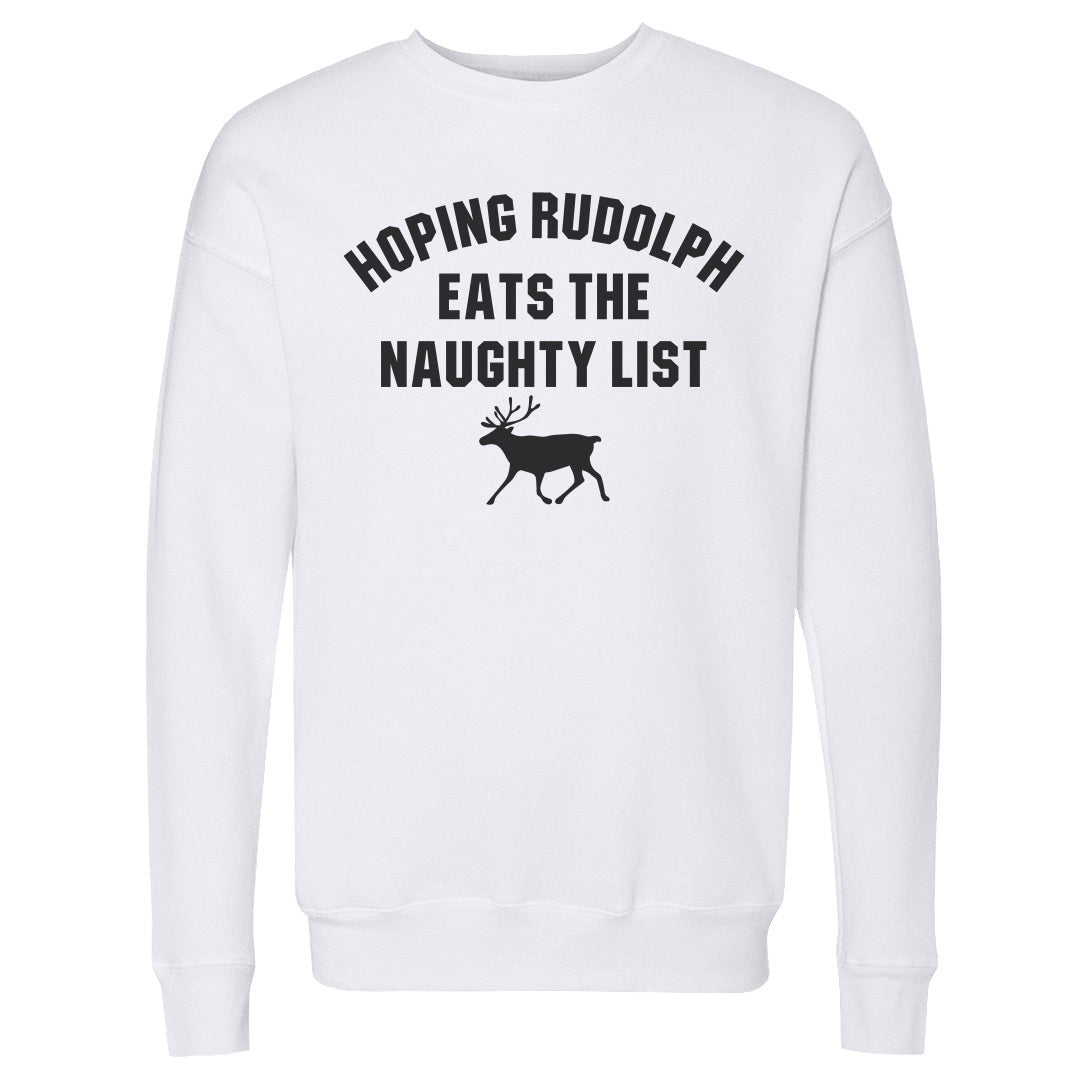 Christmas Hoping Rudolph Eats The Naughty List