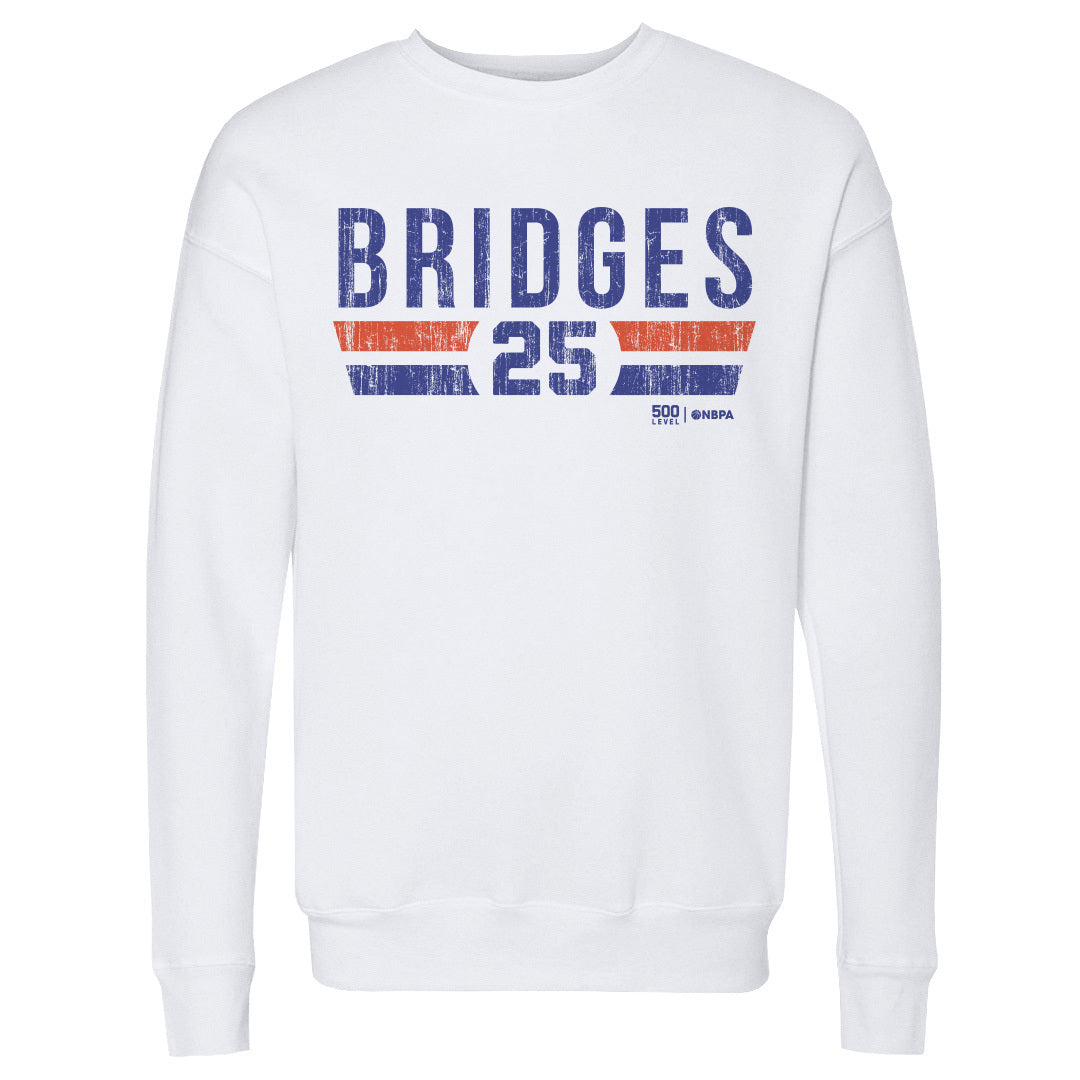 Mikal Bridges New York Knicks Font