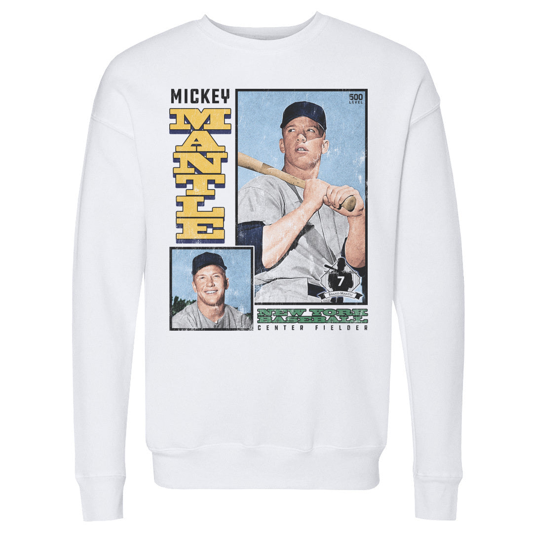 Mickey Mantle New York Y Vintage Card